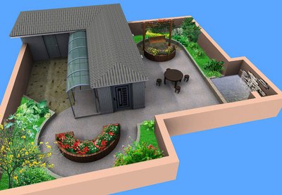 ·屋頂花園設計圖